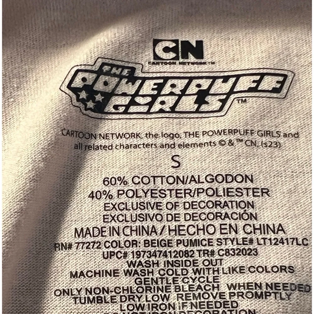 Cartoon Network Power Puff Girls graphic t-shirt size small